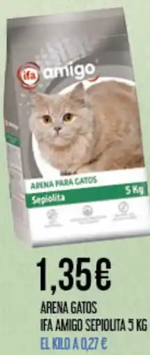 Claudio IFA AMIGO Arena gatos sepiolita oferta