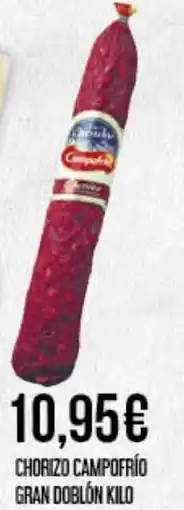 Claudio CAMPOFRÍO Chorizo gran doblón oferta