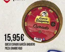 Claudio GARCÍA BAQUERO Queso curado pieza grande oferta