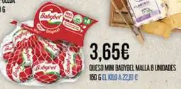 Claudio BABYBEL Queso mini malla 8 unidades oferta