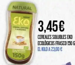 Claudio EKO Cereales solubles ecológicos frasco oferta