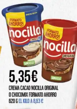 Claudio NOCILLA Crema caooriginal o chocomix formato ahorro oferta