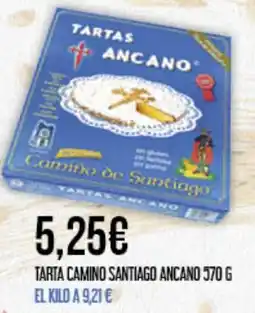 Claudio Tarta camino santiago ancano oferta