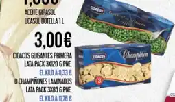 Claudio CIDACOS Guisantes primera lata oferta