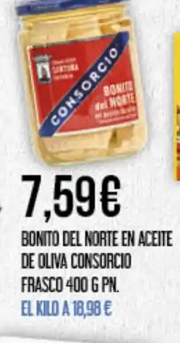 Claudio Bonito del norte en aceite de oliva consorcio frasco oferta