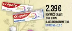 Claudio Dentífrico colgate total o total blanqueador crema oferta