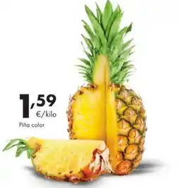 Supermercados Lupa Piña color oferta