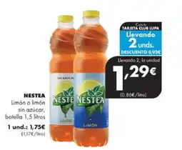 Supermercados Lupa NESTEA Limón o limón sin azúcar oferta