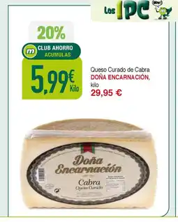 Masymas DOÑA ENCARNACIÓN Queso Curado de Cabra oferta