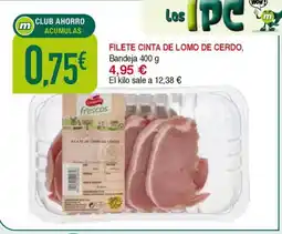 Masymas Filete cinta de lomo de cerdo oferta