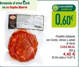 Masymas CASA MILIA Picadillo Adobado con Cerdo, Venao y Jabalí oferta