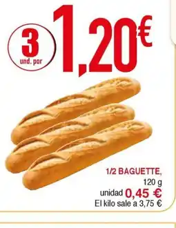 Masymas 1/2 baguette oferta