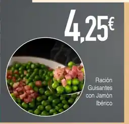 Masymas Ración Guisantes con Jamón Ibérico oferta