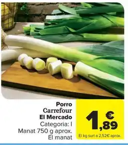 Carrefour Market Porro Carrefour El Mercado oferta