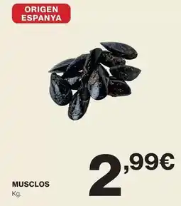 El Corte Inglés Origen - musclos oferta