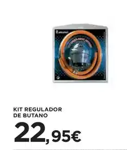 Hipercor Kit regulador de butano oferta