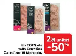 Carrefour Market En tots els talls extrafins carrefour el mercado. oferta