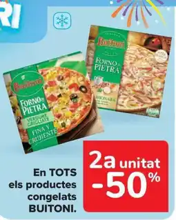 Carrefour Market BUITONI En tots els productes congelats oferta