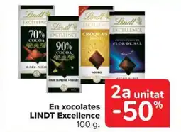 Carrefour Market LINDT Excellence En xocolates oferta