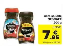 Carrefour Market NESCAFÉ Cafè soluble oferta
