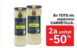 Carrefour Market CARRETILLA En tots els espàrrecs oferta