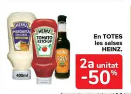Carrefour Market HEINZ En totes les salses oferta