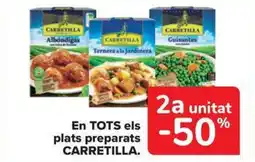 Carrefour Market CARRETILLA En tots els plats preparats oferta