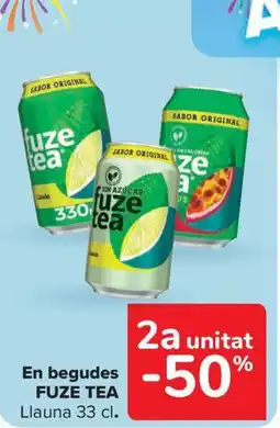 Carrefour Market FUZE TEA En begudes oferta