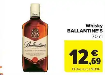 Carrefour Market BALLANTINE'S Whisky oferta