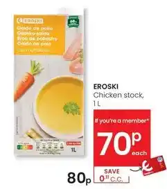 Eroski Eroski - chicken stock oferta