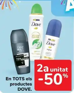 Carrefour Market DOVE En tots els productes oferta