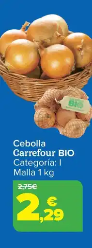 Carrefour Carrefour BIO Cebolla oferta