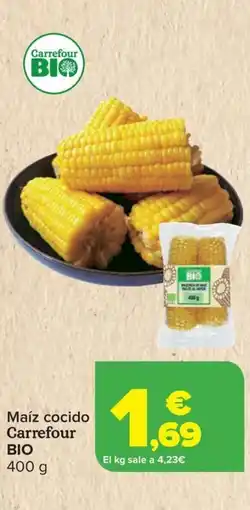 Carrefour Carrefour BIO Maíz cocido oferta