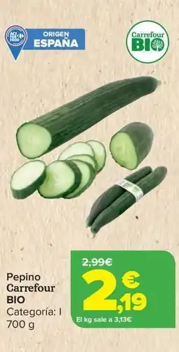 Carrefour Carrefour BIO Pepino oferta