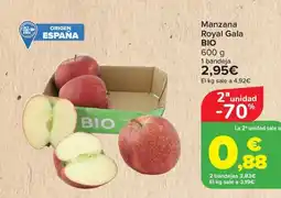Carrefour Manzana royal gala bio oferta