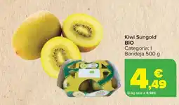Carrefour Kiwi sungold bio oferta