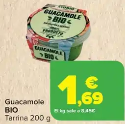 Carrefour AVOBIO Guacamole bio oferta