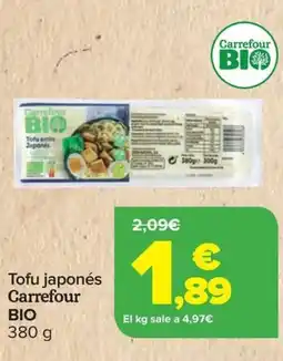 Carrefour CARREFOUR BIOTofu japonés oferta