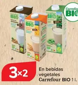 Carrefour CARREFOUR BIO En bebidas vegetales oferta