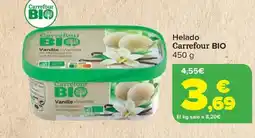 Carrefour CARREFOUR BIO Helado oferta