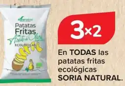 Carrefour SORIA NATURAL En todas las patatas fritas ecológicas oferta