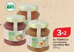 Carrefour CARREFOUR BIO En todas las mermeladas oferta