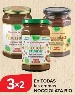 Carrefour NOCCIOLATA BIO En todas las cremas oferta