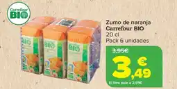 Carrefour CARREFOUR BIO Zumo de naranja oferta