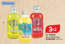 Carrefour KOMVIDA En todas las kombuchas oferta