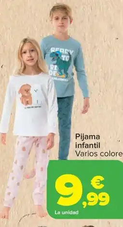 Carrefour Pijama infantil oferta