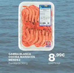 Supercor Gamba blanca cocida mariscos mendez oferta