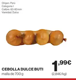 Supercor Cebolla dulce buti oferta