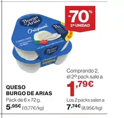 Supercor BURGO DE ARIAS Queso oferta