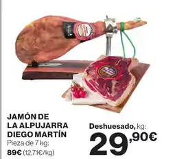 Supercor Jamón de la alpujarra diego martín oferta